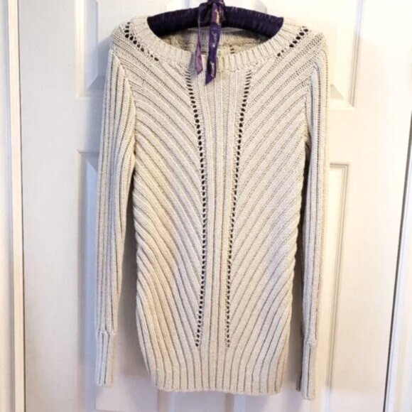 Abercrombie & Fitch Cotton Cable Knit Sweater - Picture 1 of 6